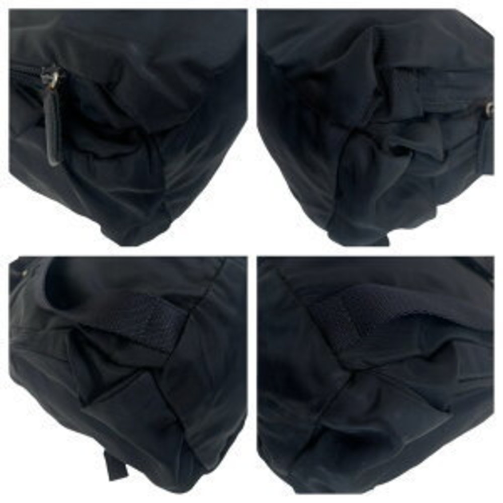 Prada Tessuto Daypack Triangular Black Backpack N… - image 3